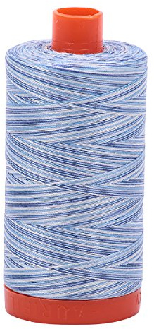 AURIFIL USA 1,422yd-Storm Aurifil Mako Cotton Thread Solid 50wt 1422yds, Storm at Sea
