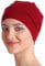 Deresina Headwear Schlafmütze, Chemo Kopfbedeckung (Burgund)