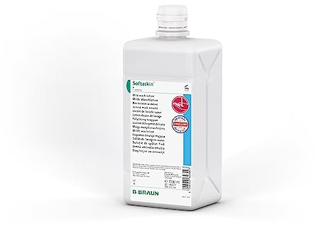 Softaskin I Waschlotion für normale und sensible Haut I Spenderflasche 1.000ml