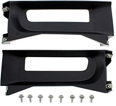 Dodge Ram 1500 Front Left & Right Side Tow Hook Bezel Kit OEM Mopar by Mopar