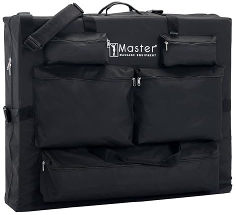 Master Massage Transporttasche für Massageliegen Nylongewebe Noch leichterer Transport Schwarz (Ohne Rädern)