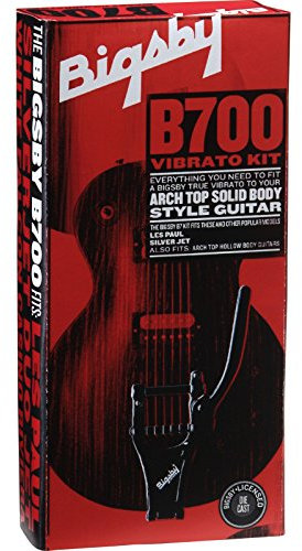 Bigsby B700 Vibrato Kit für solid body Gitarren mit gewölbter Decke, chrom