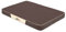 Hobbydog MMPRBKZ6 Hundematratze Hundebett Hundesofa Hundekorb Codurastoff mit Kunstleder, M, 80 x 54 x 8 cm, braun
