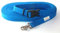 DOGS and MORE - Schleppleine mit LÃ–SBARER Handschlaufe - Basis 20 Meter (Blau; 25 mm breit) / Suchleine/Feldleine
