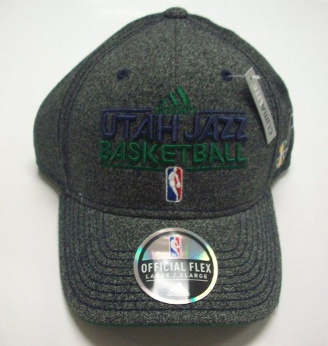Utah Jazz Flexfit Mütze von Adidas Größe L/XL M168Z
