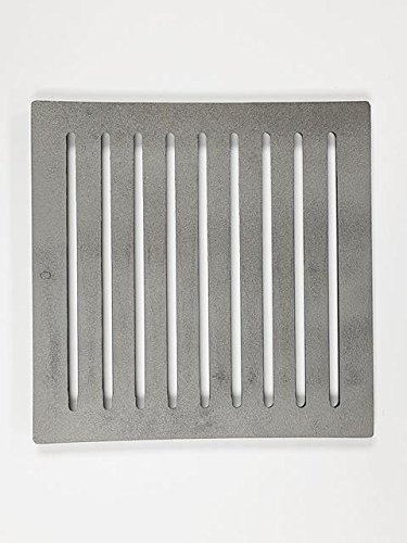Leda Ascherost passend zu Spartherm 22x22cm + 1 Stück gratis Rotthues Feuerzeug