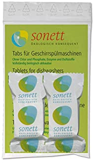Sonett Tabs für die Geschirrspülmaschine, 2 x 20 g Probenpackung