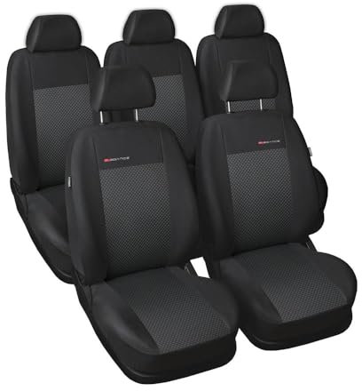 Mossa - Maßgeschneiderte Sitzbezüge Auto kompatibel mit Citroen Berlingo II XTR Van (2008-2018) - Autositzbezüge Schonbezüge für Autositze - E3