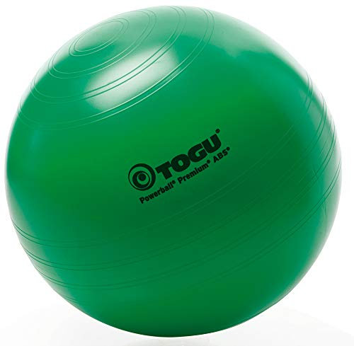 Togu Gymnastikball Powerball Premium ABS (Berstsicher), grün, 75 cm