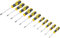 BGS Diy 7844 | Schraubendreher-Satz | T-Profil (für Torx) T6 - T40 | 11-tlg.