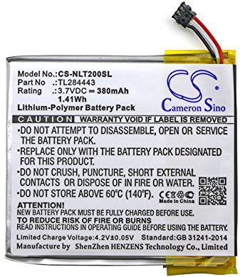 380mAh Replacement Battery for Nest A0013, Nest Learning Thermostat 2nd Genera and others