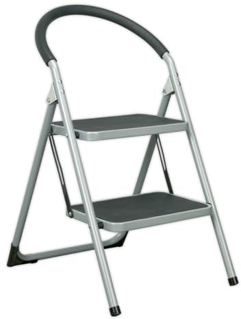 Sealey ASL2 Step Stool 2-Tread 150kg Capacity EN14183