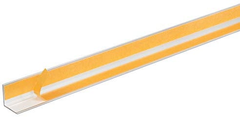 Alberts 433574 Winkelprofil | selbstklebend | Aluminium, silberfarbig eloxiert | 1000 x 30 x 30 mm