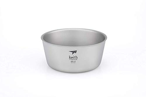 Keith Titane à Double paroi Bol -18.6 FL OZ
