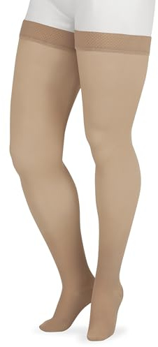 Medi VEN Juzo, weich, aus Silikon, mit Spitze, geschlossene Zehen, 20–30 mmHg, 1 Paar (1/mdv43285