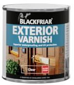 Blackfriar BKFEVG250 250 ml Exterior Varnish - Clear Gloss