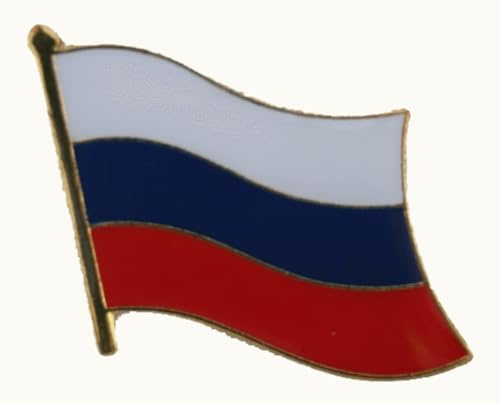 Pin Anstecker Flagge Fahne Rußland Nationalflagge Flaggenpin Badge Button Flaggen Clip Anstecknadel