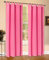 Mikrofaser Vorhang blickdichte Matte unifarbene Gardine, Pink Schlaufen, 245x140 Schal. Material aus Microsatin-Gewebe., 204000