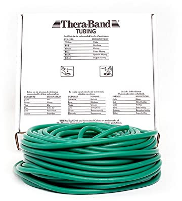 THERABAND Widerstandstrainer Tubing 30,50 m 30,50 m, Grün | Schwer, OneSize