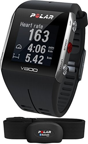 Polar V800 Cardiofrequenzimetro con Sensore di Frequenza Cardiaca, Nero