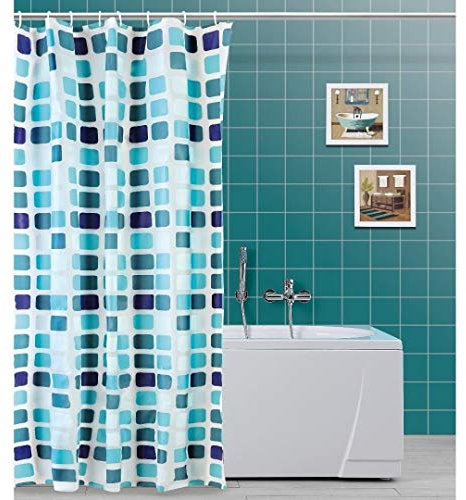 Feridras 187053 Tenda Doccia, Multicolore, 5x120x200 cm