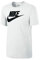 Nike Men Icon Futura T-Shirt - White/Black, Large