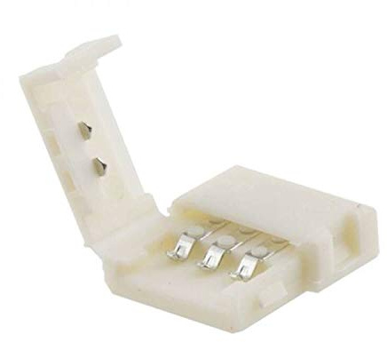 IsoLED Flexband Clip-Verbinder 3-polig, weiss für Breite 10mm