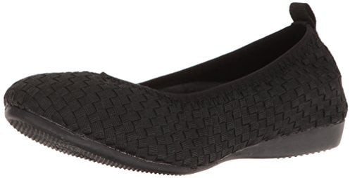 Bernie Mev Damen Curlies Plain Flat, Schwarz, 6.5-7