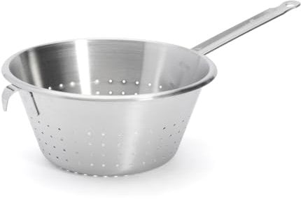 De Buyer - Scolapasta in acciaio inox con manici, Ø 24 Cm Conique diamètre 28