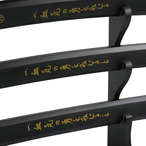 DerShogun Shirasaya Samurai Schwertset schwarz