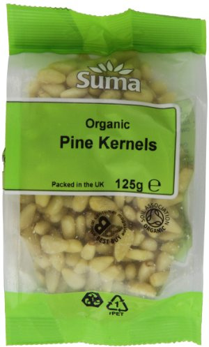 Suma Organic Pine Kernels 125 g (Pack of 6)