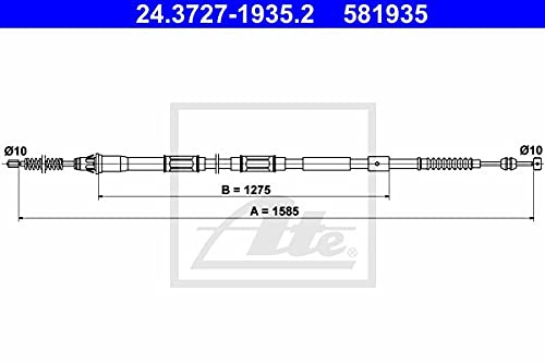 ATE 24372719352 Seilzug, Feststellbremse