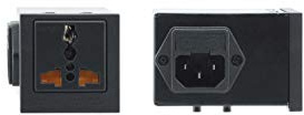 Kramer Netzsteckdose, 1 Steckdose, 220 V/AC für TBUS-201XL, TBUS-202XL (TS-201DE) Stromversorgung 1 Steckdose 220 V/AC für TBUS-201XL, TBUS-202XL (TS-201DE)