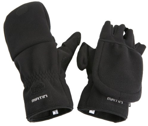 Matin Noire professionnel Tir DSLR Gants/Mitaines - Grand
