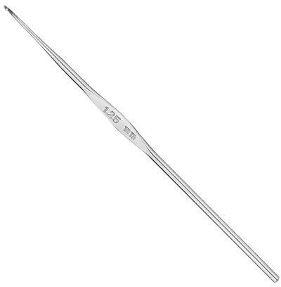 Addi Feinstahl-Häkelnadel, Silber, 1,5 mm