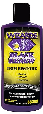 Wizards 66309 Black Renew Exterior Trim Treatment - 8 oz.