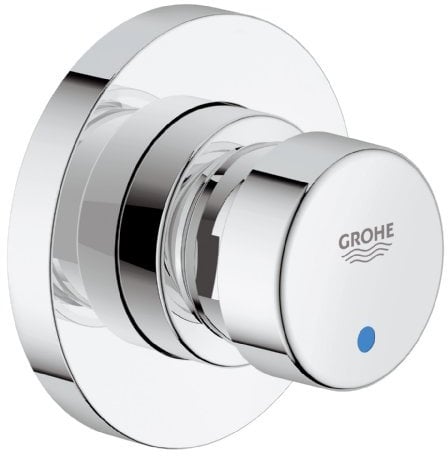 Grohe Euroeco Cosmopolitan T - Grifo mural de ducha 1/2 Temporizado, color Cromo (Chrome) (Ref.36268000)