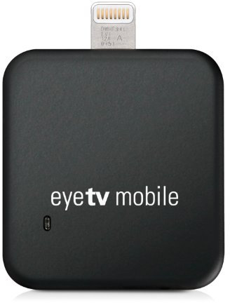 Elgato EyeTV Mobile Ricevitore Dtt TV Tuner Sintonizzatore per Dispositivi Lightning su Apple iPad e iPhone, Nero