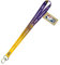 NBA Los Angeles Lakers Ombre Schlüsselband, Violett/Gold, One Size