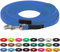 LENNIE BioThane Schleppleine, 19mm, Hunde ab 35kg, 7m lang, mit Handschlaufe, Azurblau, genäht