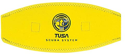 Mask strap cover TUSA zluta