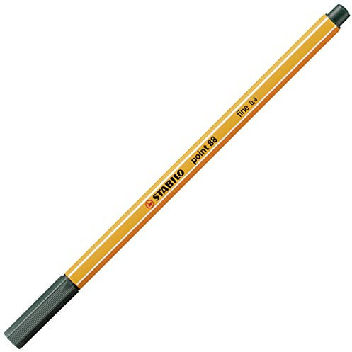 Fineliner - STABILO point 88 - Einzelstift - olivgrün