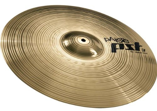 PAISTE Platillo PST3 Crash Ride de de 18 pulgadas + soporte para platillos de jirafa.