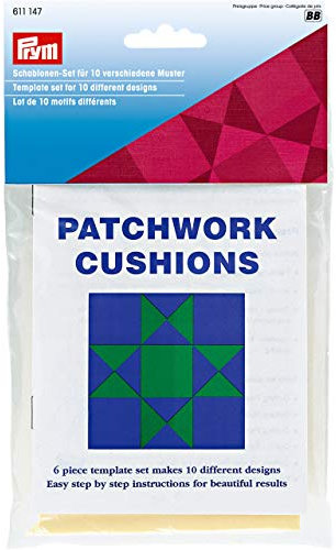Prym 611147 Schablonenset für 10 Muster Farbe, Aus Kunststoff, Beige