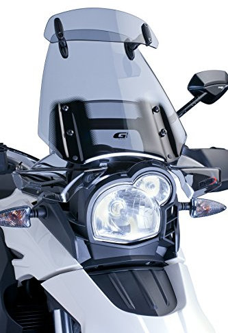 Puig 5852h Visera MULTIREGULABLE, mit Vorlage, 277 x 100 mm, rauch, Geräuchert