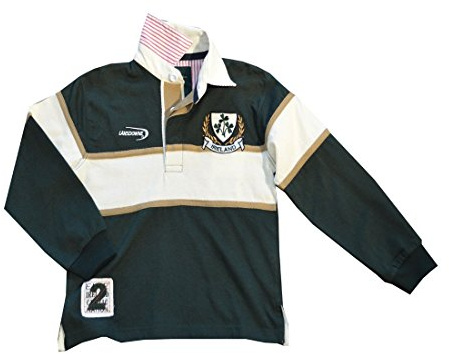 Lansdowne Irland Kleeblatt langärmlig Kinder Rugby Hemd