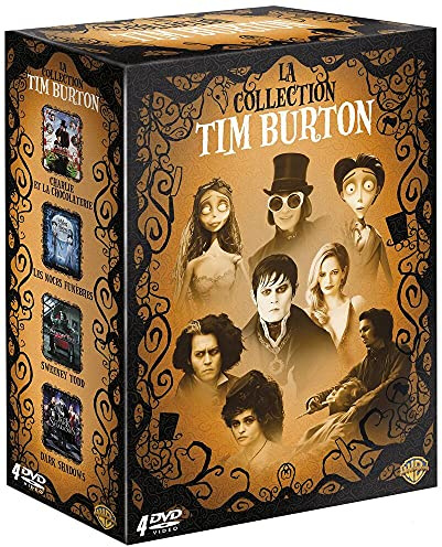 La Collection Tim Burton - Charlie et la chocolaterie + Les noces funèbres + Sweeney Todd + Dark Shadows