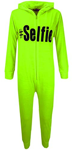 A2Z 4 Kids® Kids Unisex Girls Boys #Selfie Print Onesie All In One Summer Jumpsuit PJ's New Age 5 6 7 8 9 10 11 12 13 Years