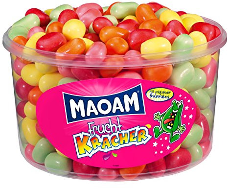 Haribo Maoam Pétard en fruits, (1 x 1,2kg)