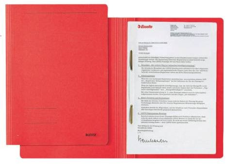 Schnell-Hefter A4 Fresh 3003-00-25 Rot 25St Liefermenge = 25